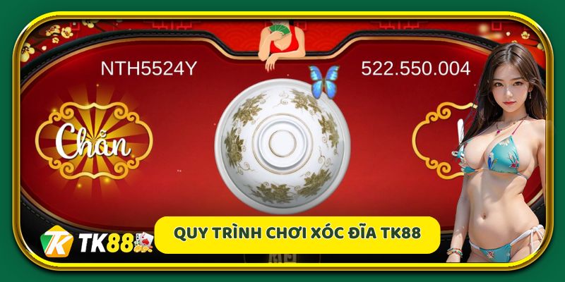 Quy trình bắt đầu một ván đấu trong Xóc Đĩa EV88
