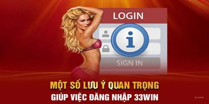Một số lưu ý khi thực hiện thao tác đăng nhập vào nhà cái 